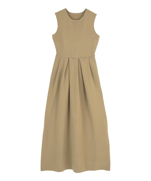 「titivate」 ノースリーブワンピース M ライトグリーン レディース_画像4