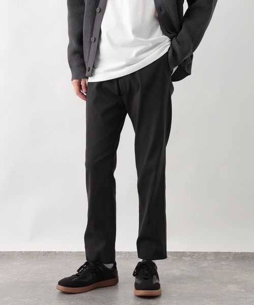 THE SWINGCGR ブラック スリムパンツ GLOBAL WORK（グローバルワーク） パンツ スゴラクストレッチスリム
