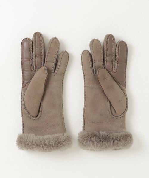 UGG Australia（アグオーストラリア） 「UGG」 手袋 18cm ブラウン