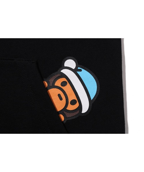 A BATHING APE（アベイシングエイプ） パーカー BABY MILO WINTER