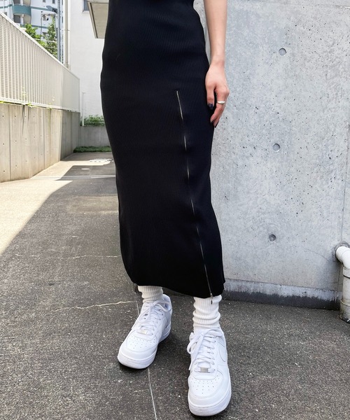 「SPIRALGIRL」 ノースリーブワンピース FREE グリーン レディース_画像7