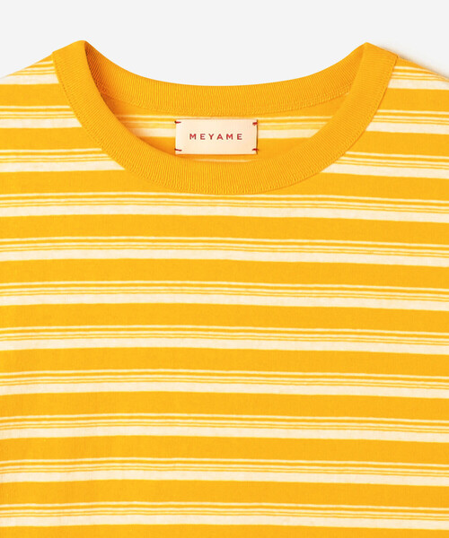 「Bshop」 半袖Tシャツ F イエロー系その他 レディース_画像8