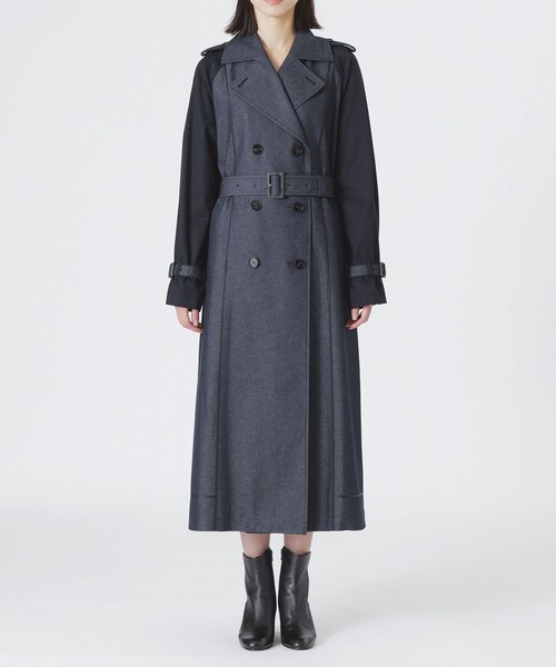 LOVELESS（ラブレス） トレンチコート コート ブロッキングトレンチ