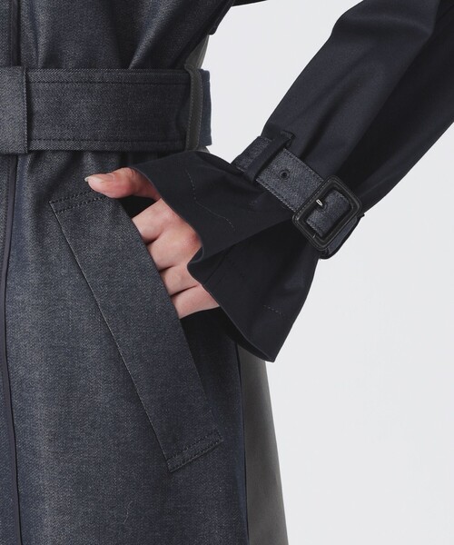 LOVELESS（ラブレス） トレンチコート コート ブロッキングトレンチ