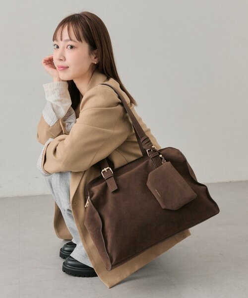mystic（ミスティック） トートバッグ 「新色ベージュ/ブラウン2