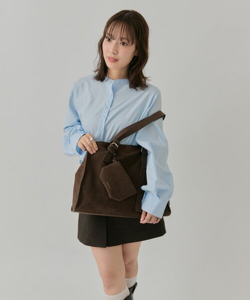 mystic（ミスティック） トートバッグ 「新色ベージュ/ブラウン2