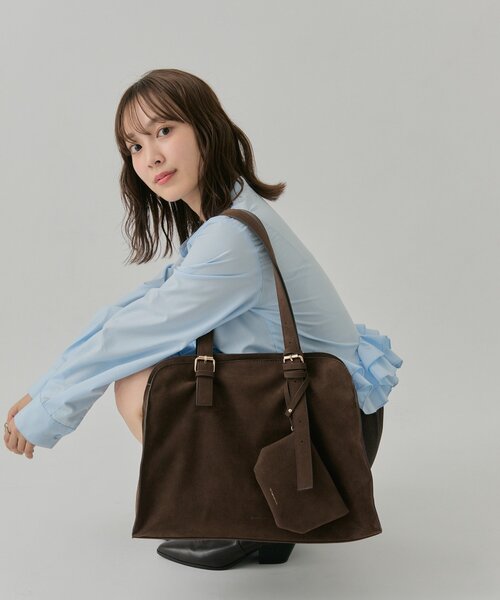 mystic（ミスティック） トートバッグ 「新色ベージュ/ブラウン2