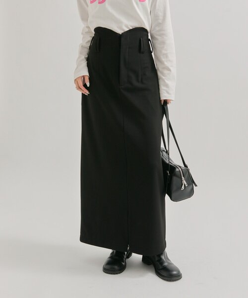 mystic スカート WAVEフロントZIPスカート : ZOZOTOWN Yahoo!店 - 通販