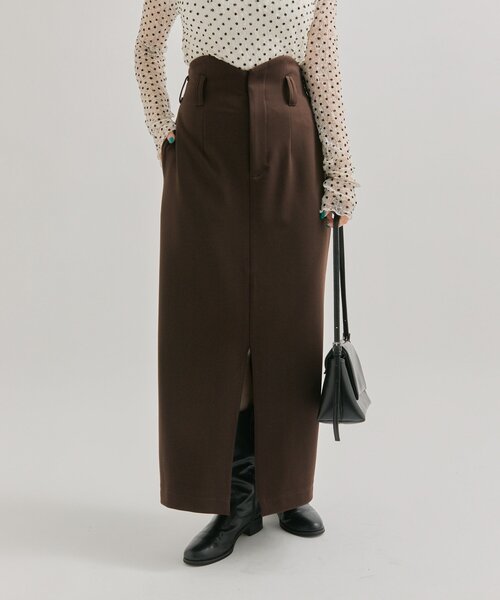 mystic（ミスティック） スカート WAVEフロントZIPスカート : ZOZOTOWN