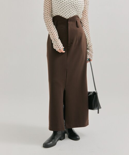 mystic（ミスティック） スカート WAVEフロントZIPスカート : ZOZOTOWN