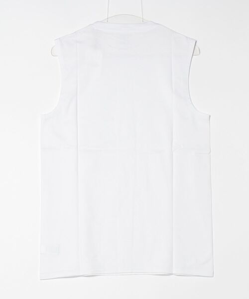 「Steven Alan」 ノースリーブトップス S ダークグレー メンズ_画像2