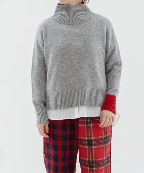 nop de nod（ノップドゥノッド） ニット セーター ラムズウール