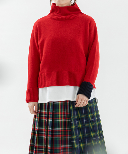 nop de nod（ノップドゥノッド） ニット セーター ラムズウール