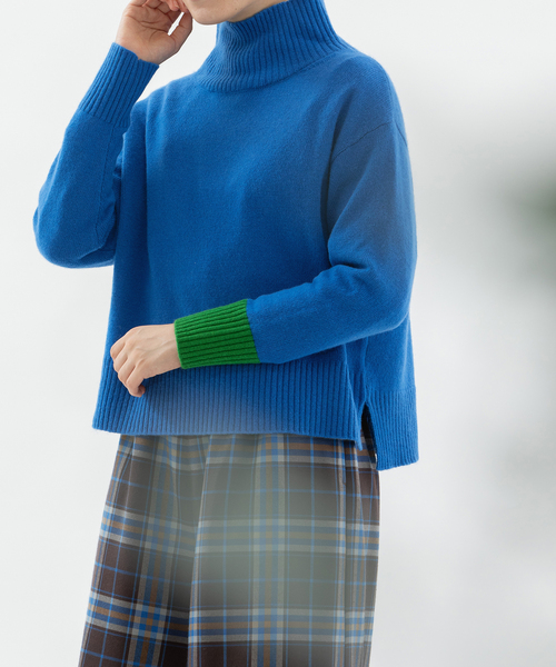 ノップドゥノッド（nop de nod）/ラムズウールハイネックセーター nop de nod（ノップドゥノッド） ニット セーター ラムズウール