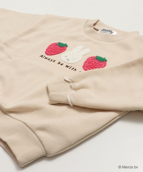 Miffy（ミッフィー） トレーナー 「ミッフィー」裏起毛トレーナー