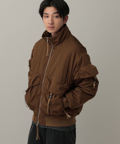 FAUXSUEDEVOLUMEBLOUSON/フォースエードボリュームブルゾン FAUXSUEDEVOLUMEBLOUSON/フォースエードボリュームブルゾン