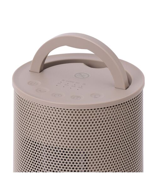 Francfranc（フランフラン） 「首振り」タワーヒーター ベージュ