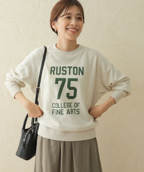 「URBAN RESEARCH DOORS」 スウェットカットソー MEDIUM オートミール レディース_画像2