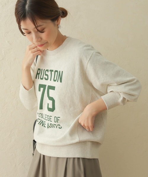 「URBAN RESEARCH DOORS」 スウェットカットソー MEDIUM オートミール レディース_画像3