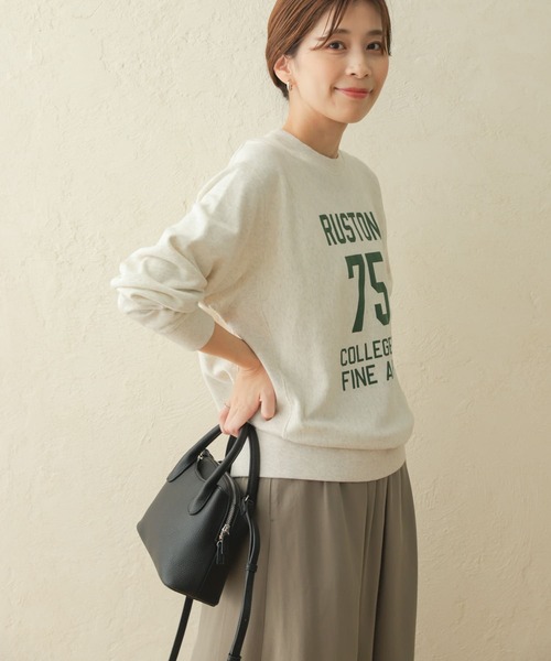 「URBAN RESEARCH DOORS」 スウェットカットソー MEDIUM オートミール レディース_画像7