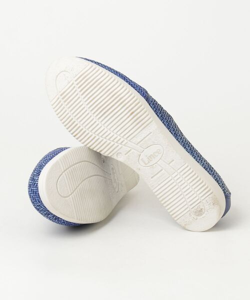 「BONTRE」 スリッポン 37 ブルー レディース_画像3