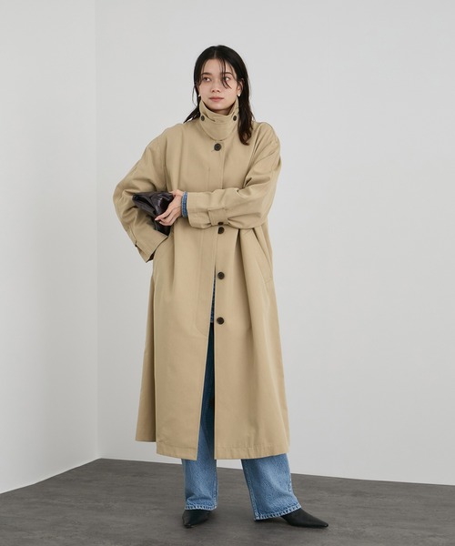 SALON adam et rope'（サロン アダム エ ロペ） ステンカラーコート