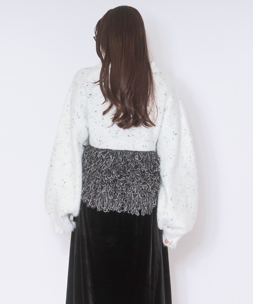 loin nuit ニット セーター loop knit polo / ループニットポロ