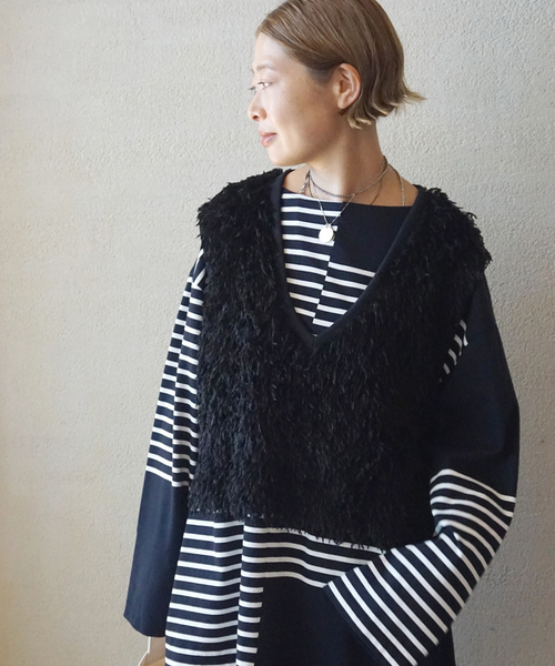 journal standard luxeジャーナルスタンダードラックス　ベスト JOURNAL STANDARD LUXE（ジャーナルスタンダード ラックス） ニット