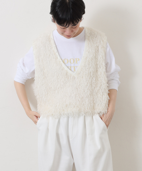 journal standard luxeジャーナルスタンダードラックス　ベスト JOURNAL STANDARD LUXE（ジャーナルスタンダード ラックス） ニット