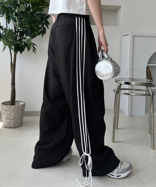 「sedacle girl」 スラックス MEDIUM ブラック レディース_画像8