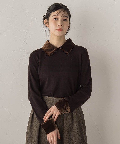 Droite lautreamont（ドロワット・ロートレアモン） ニット セーター