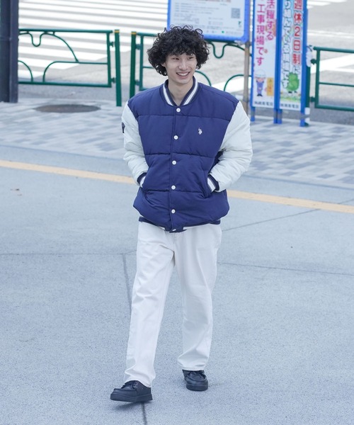 U.S. POLO ASSN.（ユーエスポロアッスン） スタジャン 」パデッド