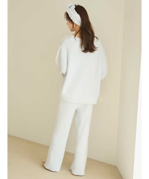 SNIDEL HOME パジャマ ルームウェア リボンセットアップ レディース