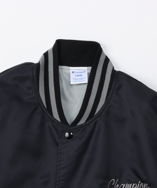 Champion（チャンピオン） スタジャン X-LARGE ブルー メンズ