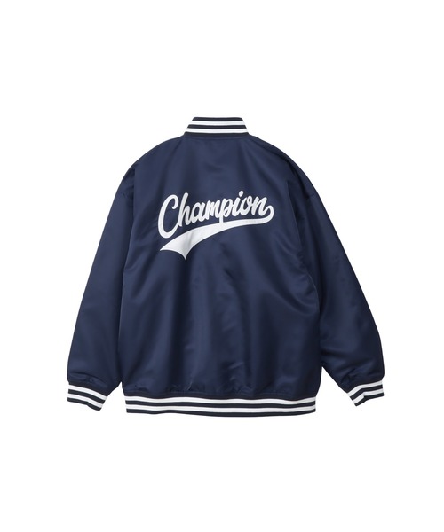 Champion（チャンピオン） スタジャン X-LARGE ブルー メンズ