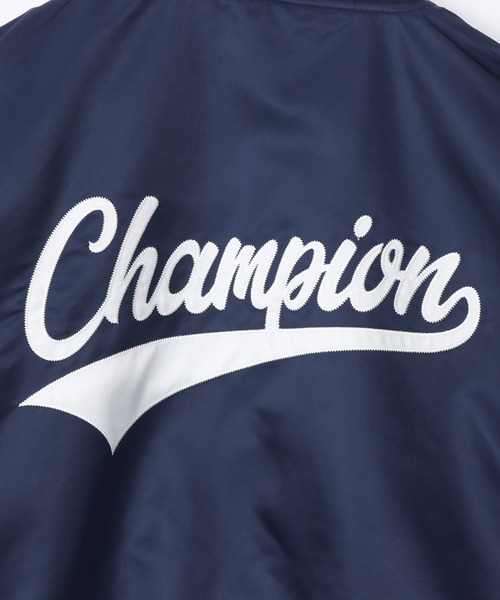 Champion（チャンピオン） スタジャン X-LARGE ブルー メンズ