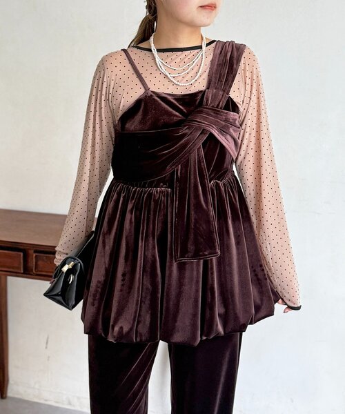 CPCM（シーピーシーエム） ワンピース 「WEB限定」3点セットベロア