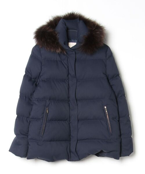 B:MING by BEAMS ダウン160cm ネイビー　ダウン　新品 B：MING by BEAMS（ビーミング by ビームス） ダウンコート MEDIUM