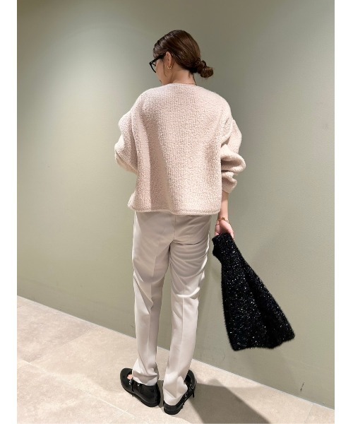 Mila Owen（ミラオーウェン） ニットカーディガン 1 ベージュ