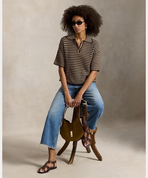 【新品未使用！タグ付き】ラルフローレン　ポロシャツ　ニットトップス　レディース POLO RALPH LAUREN（ポロ・ラルフローレン） ニット セーター