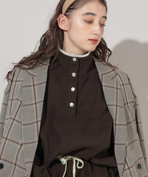 「GEORGE'S」 スウェットカットソー MEDIUM ネイビー レディース_画像9