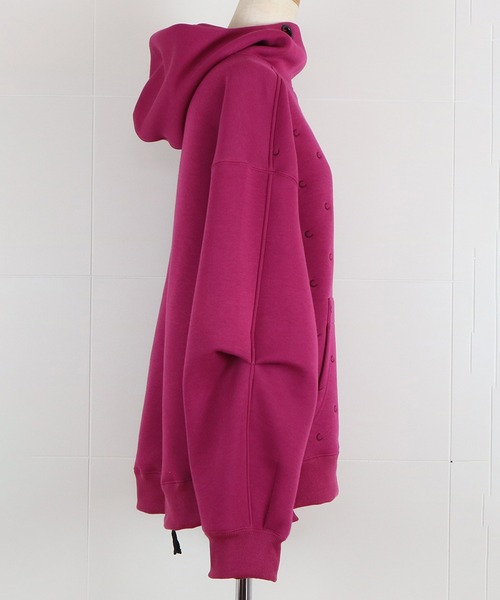 「AULA AILA」 プルオーバーパーカー 0 オフホワイト レディース_画像9