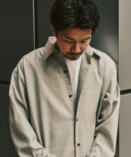 シャツ CHOYA URBAN STYLE カジュアルシャツ 半袖 開衿シャツ 開襟 オープン