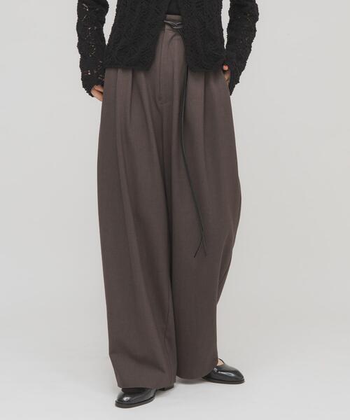 KBF（ケービーエフ） パンツ 「2サイズ展開」ベルトSETスラックス