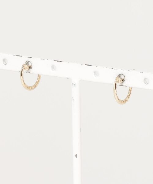 「agete」 ピアス（両耳用） FREE イエローゴールド レディース_画像3