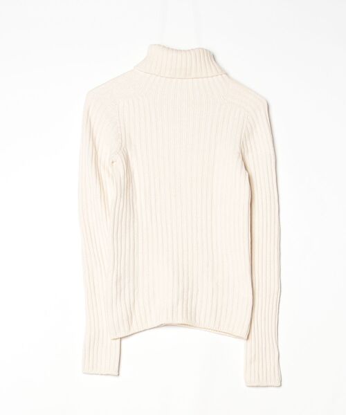 「iliann loeb」 タートルネックニット - ホワイト レディース_画像2