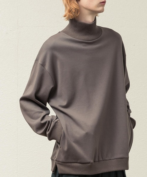 「SLICK」 長袖Tシャツ 1 アイボリー メンズ_画像2