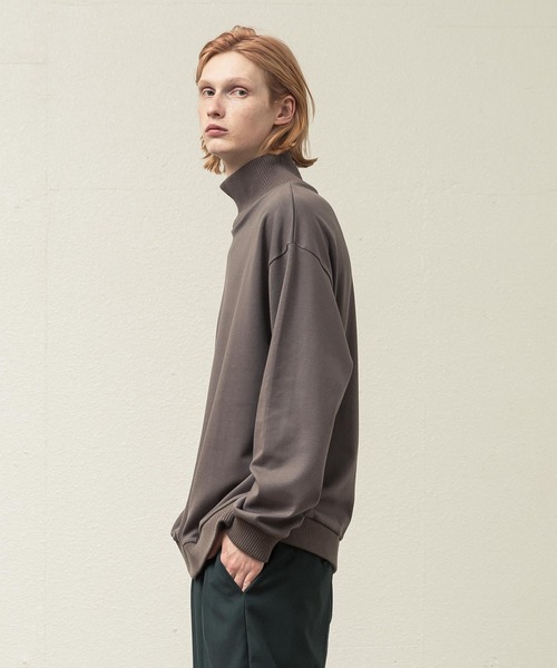 「SLICK」 長袖Tシャツ 1 アイボリー メンズ_画像3