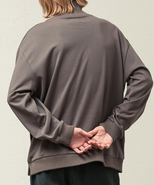 「SLICK」 長袖Tシャツ 1 アイボリー メンズ_画像4