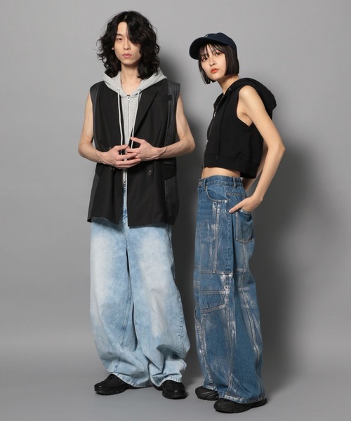 「Anui」 ノースリーブトップス SMALL ブラック レディース_画像9